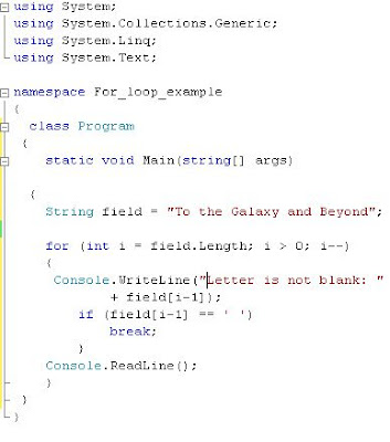 Dot Net Fluke: Getting by on C# for iSeries RPG Developers: Comparing ...