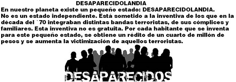 Desaparecidolandia