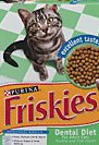 Friskies dental cat dry food