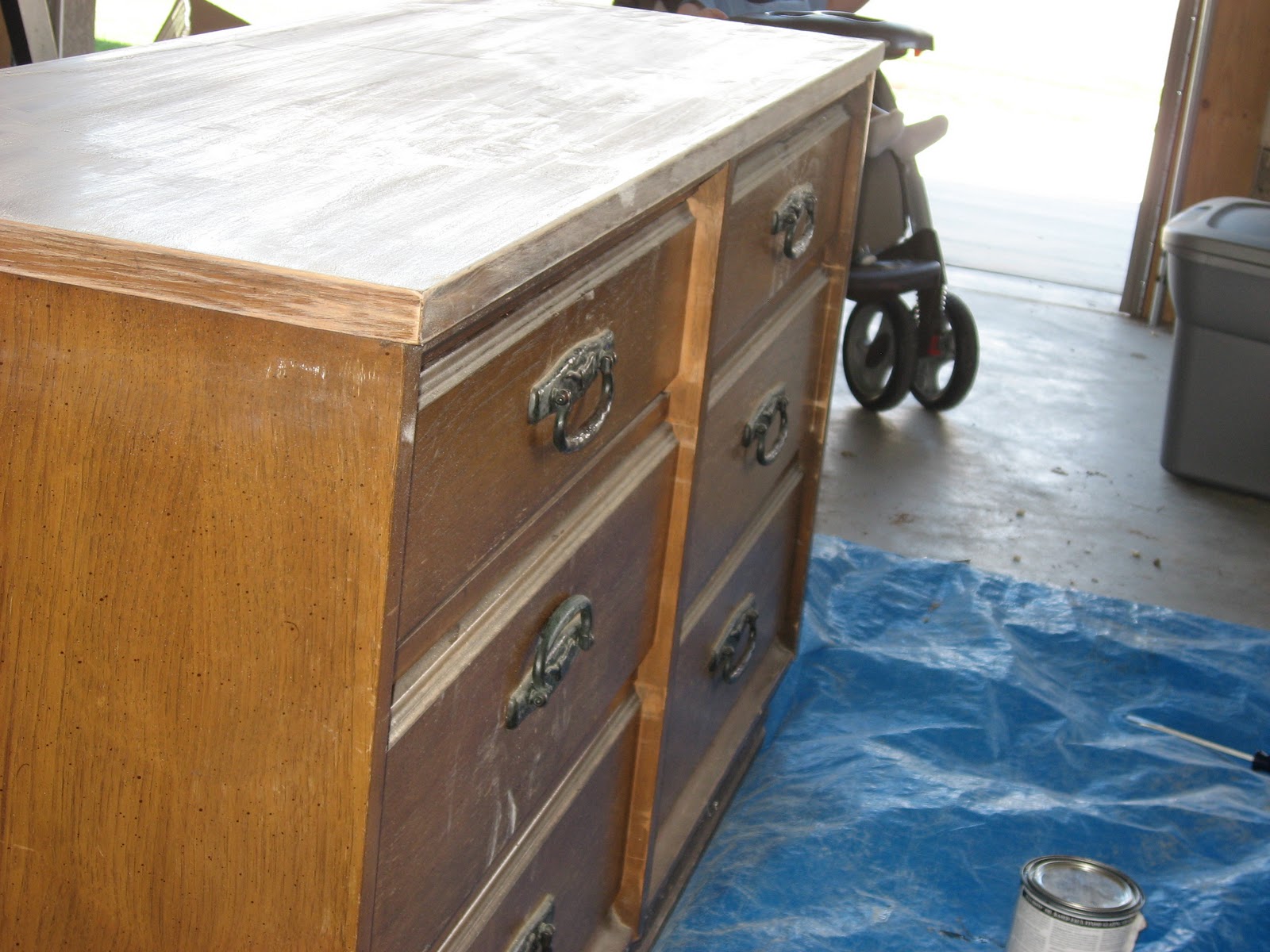 Pretty Prowler Distressed Dresser