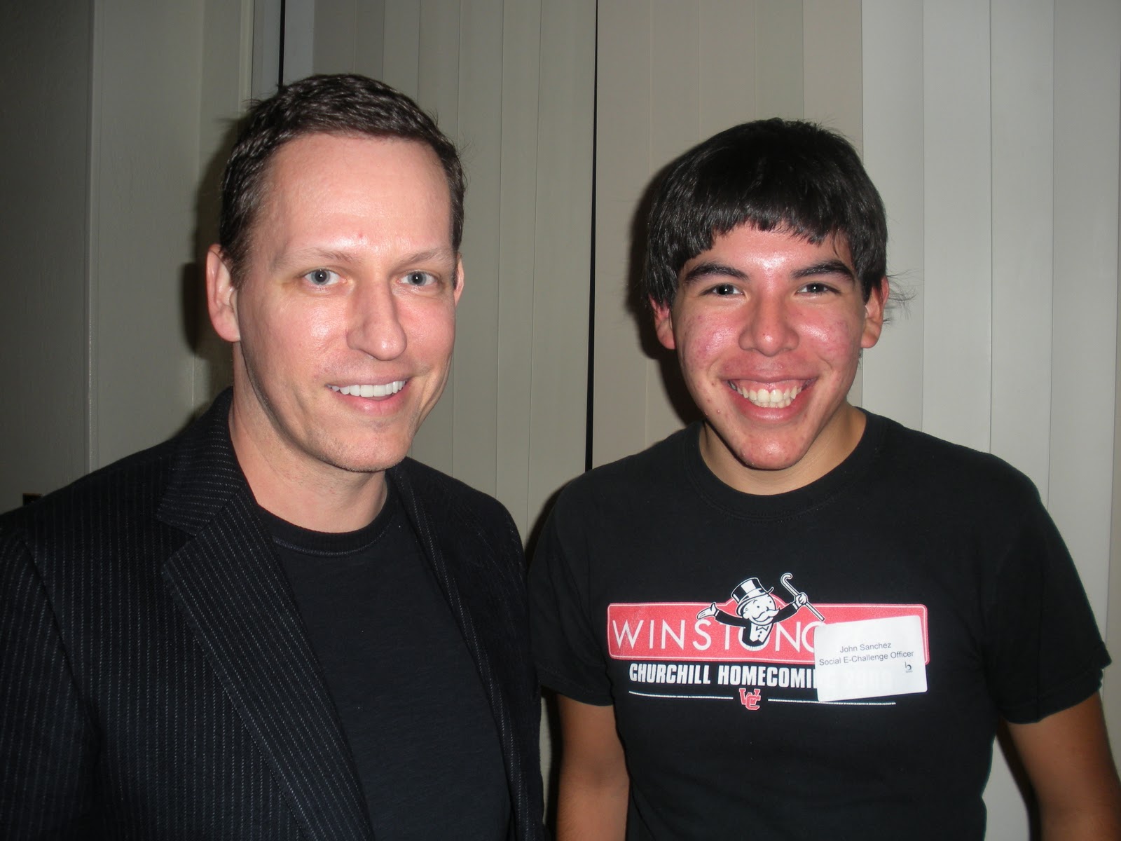 Life at BASES Peter Thiel at Stanford