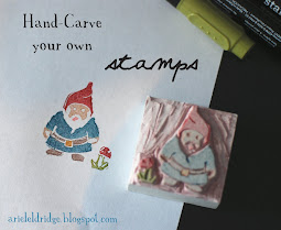 hand-carved stamps