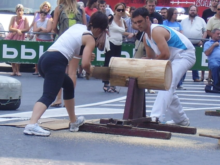 FOTOGRAFIAS La mujer en el deporte rural vasco