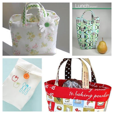The Haby Goddess: Back to school series: DIY lunch bags