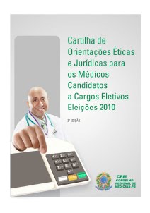 Cartilha com orientações a médicos candidatos as Eleições 2010
