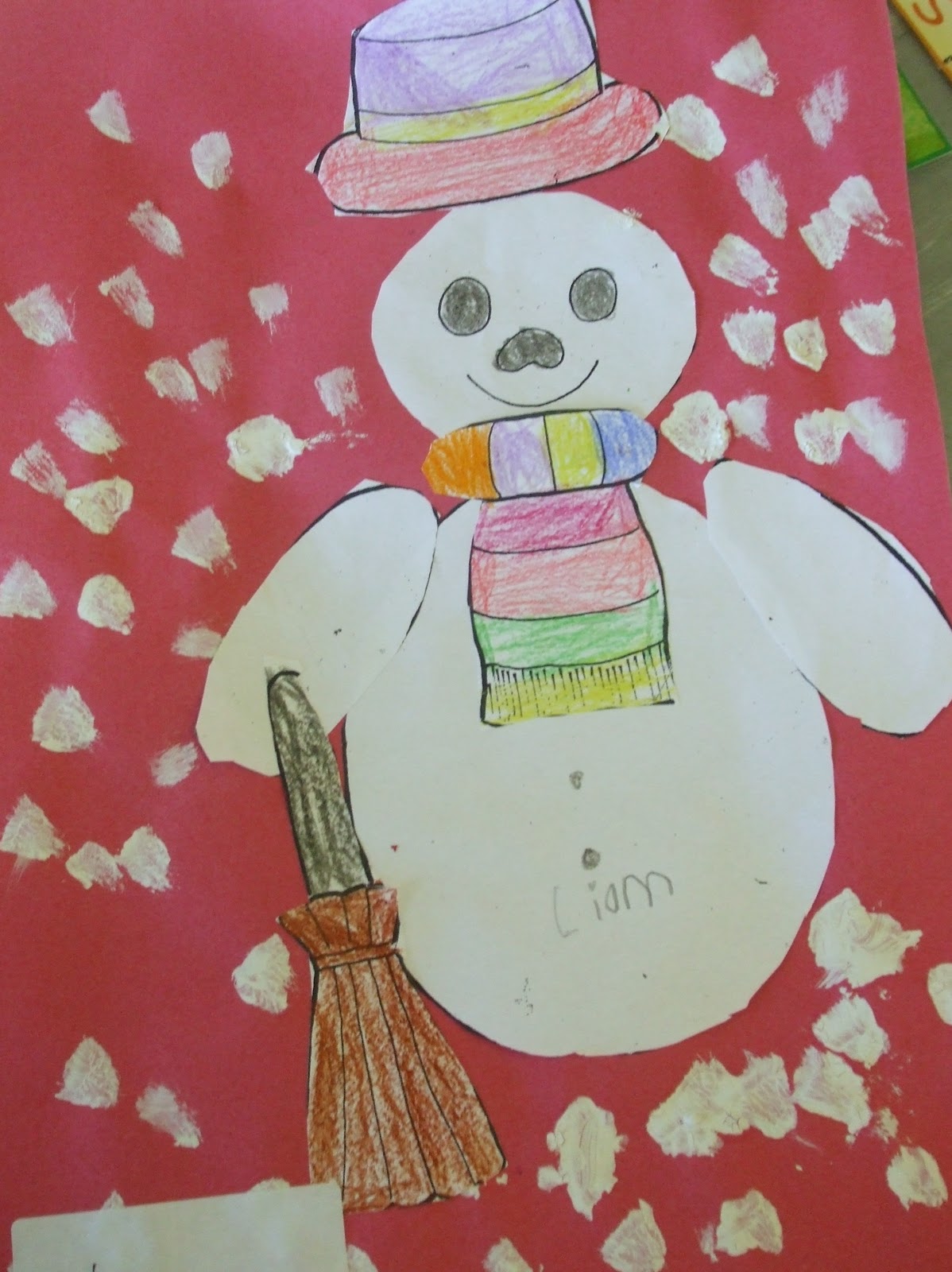 Ms. Flaherty's class - Senior Infants: Christmas Art