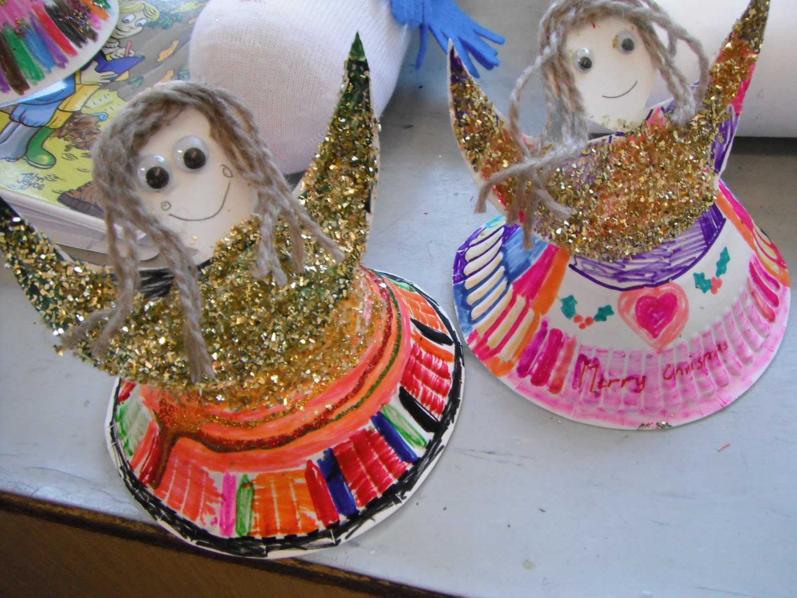 Art, Music and Drama Page Christmas Santas and Snowmen Senior Infants