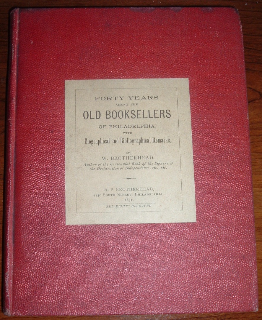 John Penington, Philadelphia bookseller