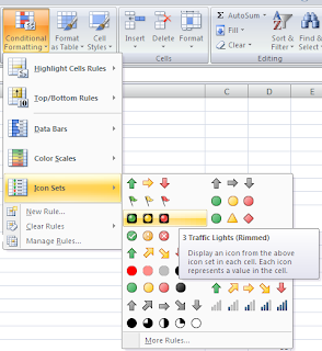 MS Excel made Easy: Quick Tip - Traffic Lights in Excel?
