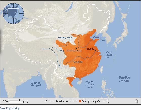 Fu-Hsien's Asian Studies Blog: Sui Dynasty