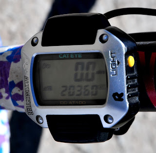 My altimeter is just a wee bit off atop Wolf Creek Pass.