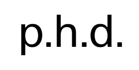 P.H.D.