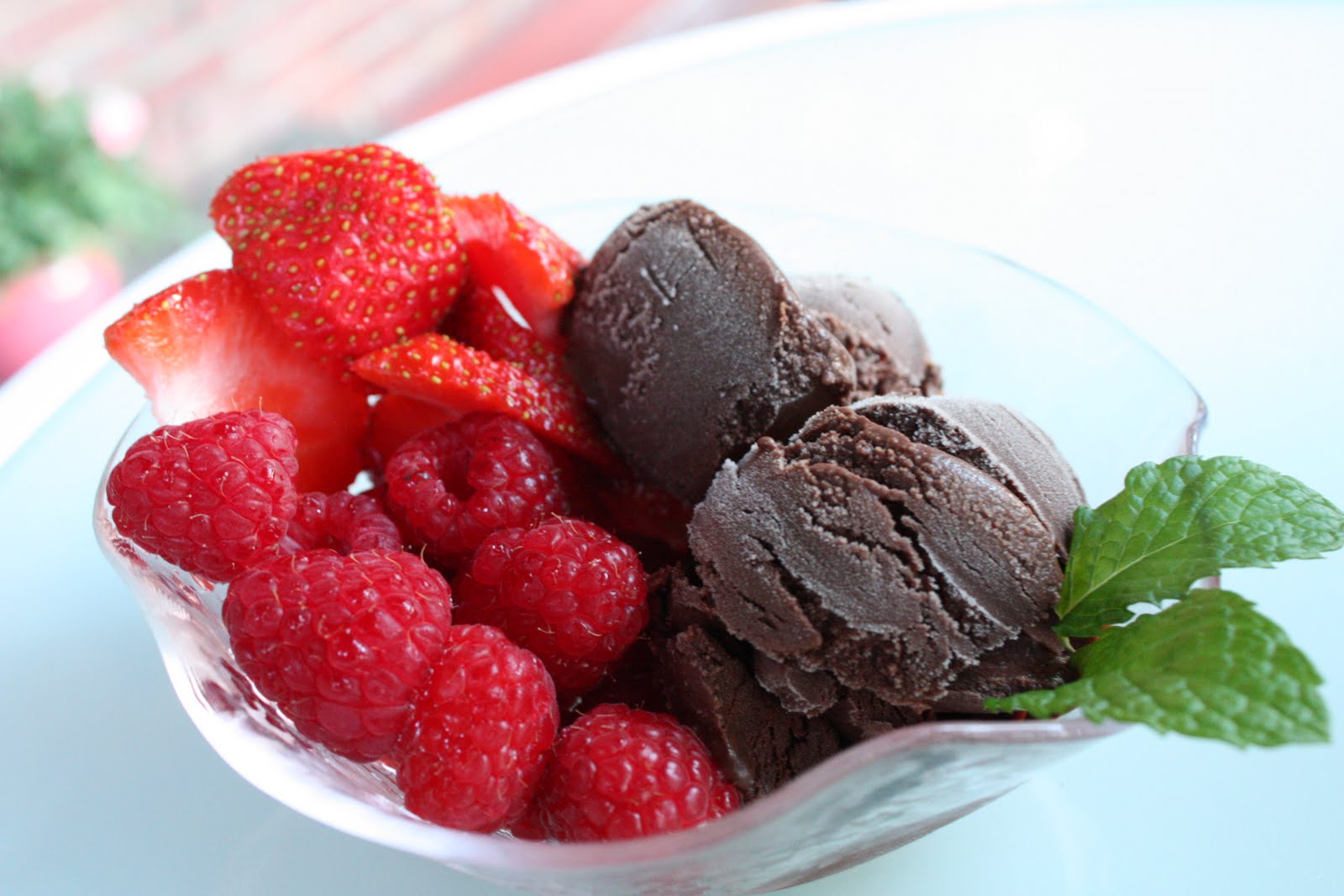 GrapeSugar Chocolate Sorbet