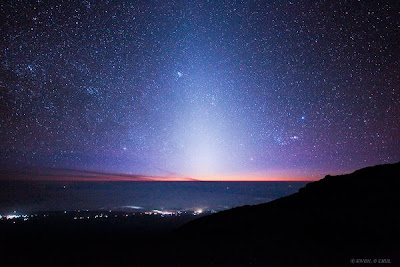 Zodiacal Light - Look Out for the 'Pyramid-Shaped Beam of Light' this Month Zodiacal-light-sky-show-2010