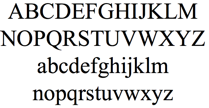New roman serif font size. New roman serif font size