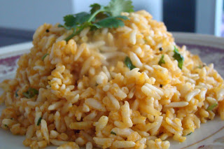 palate corner: susla ( puffed rice upma )