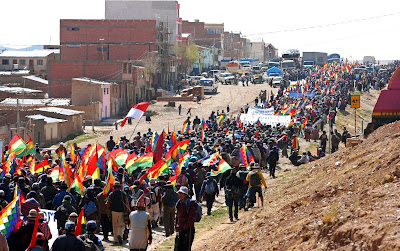 BOLIVIA... LO MEJOR QUE TENEMOS: CAMPESINOS MARCHAN POR LA ...