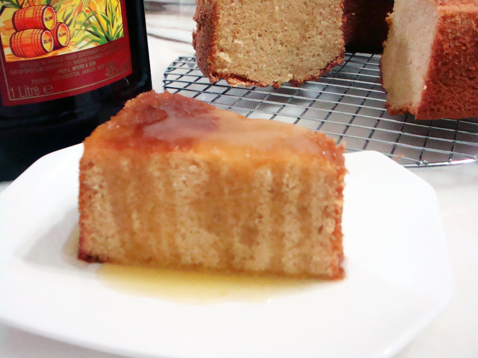 Baking Library Butter Rum Cake