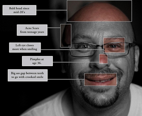 Examples of imperfections in nature picture