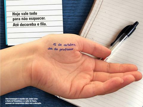 Homenagem aos professores