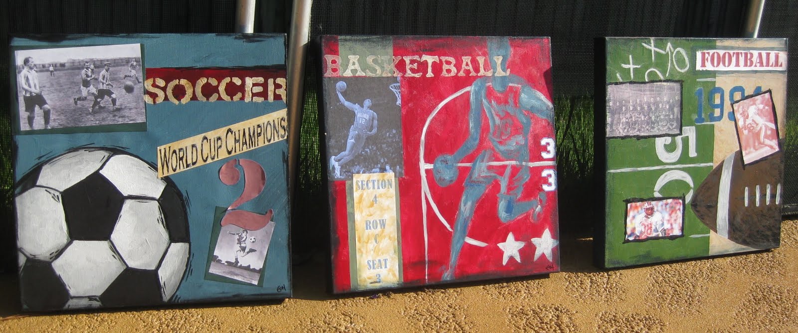 Whimsical Walls Athletic Art