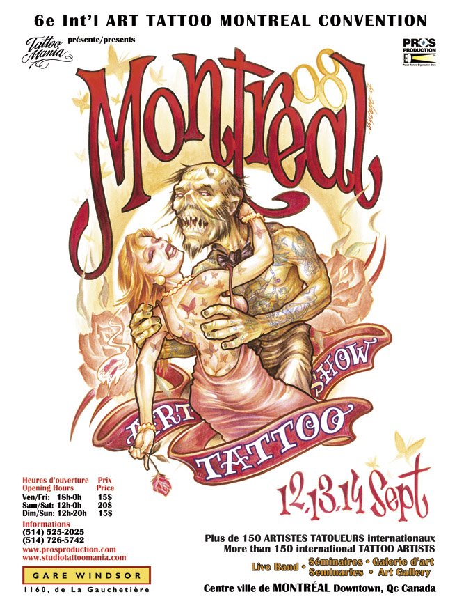 montreal tattoo show, montreal tattoo art, montreal tattoo festival, quebec tattoo, quebec tattoo show