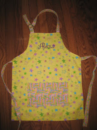 Personalized Child Apron (reversible)
