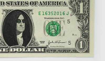 Cool Amazing Arts: One Dollar Bill Art by Atypyk