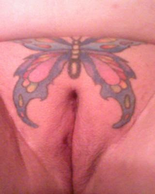 Butterfly Tattoo On Pussy 31
