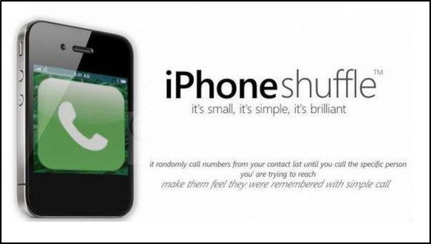 Slavenka & Obi: iPhone Shuffle