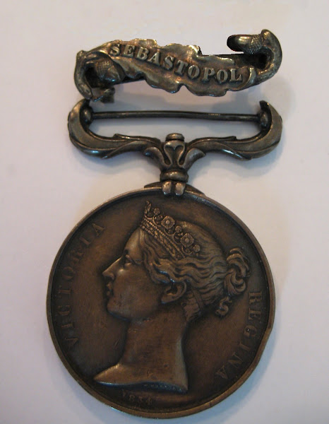John Dunsford Jnr's Crimea Medal With Sebastopol Clasp