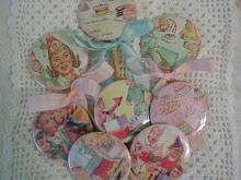 Vintage Birthday Party Favors