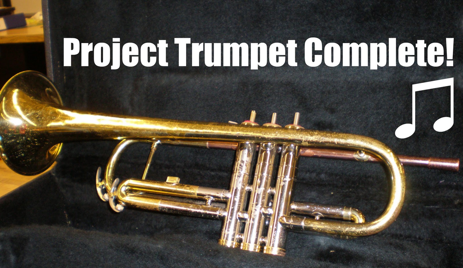 Band Instrument Repair School Project Trumpet