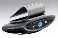 Teléfono móvil Motorola para coche con altavoces y transmisor de radio digital FM