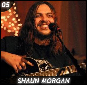 Shaun Morgan and his Sweat