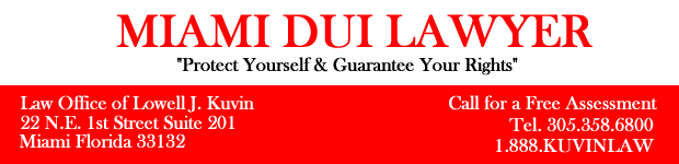 Miami DUI Lawyer