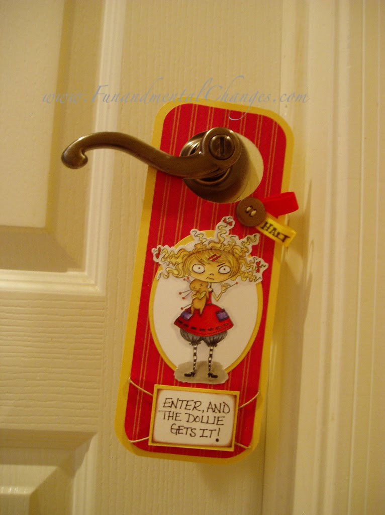 The Coolest Door Hanger EVER!