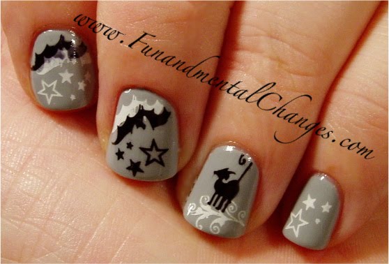Fun and Mental Changes: More Easy Halloween Nails!