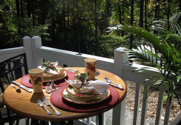 Autumn Lunch for Two…