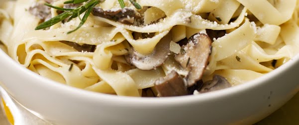Cooking to *Passing the Bar: Low Fat Creamy Mushroom Pasta