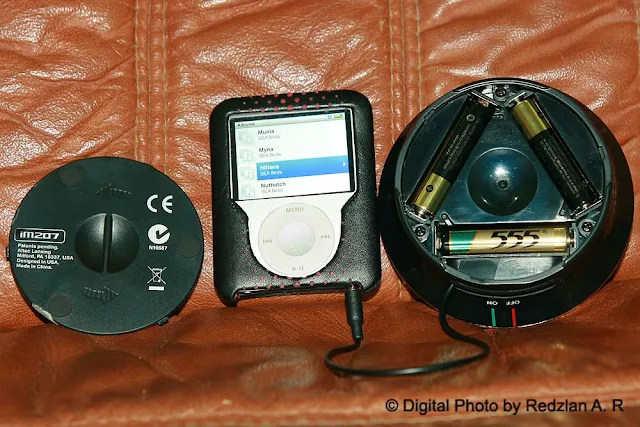 iPod Nano with Potrable Speaker