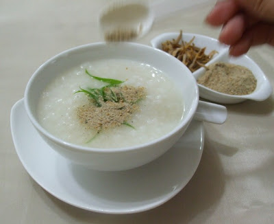 ikan bilis porridge for baby