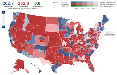 The Mad Professah Lectures: Nate Silver's Final 2010 Election Predictions