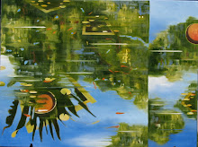Mexican Pond 2, 2006, oil on canvas, 18" x 24"