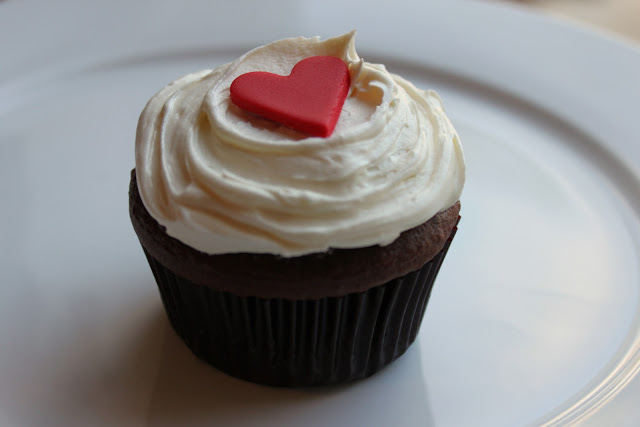 red heart fondant for cupcakes