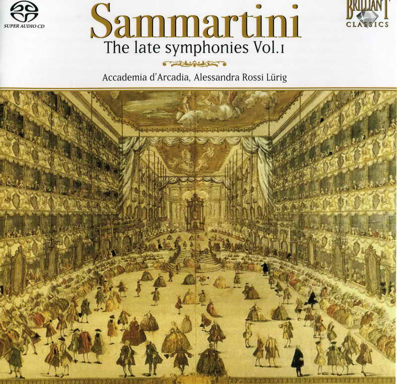 18CenturyMusic Giovanni Battista Sammartini The Late Symphonies Vol.1