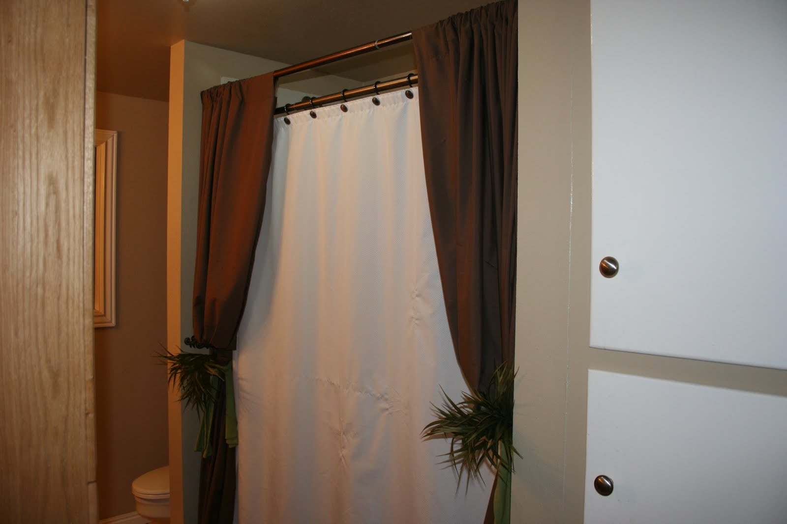 Drab to Fab Flat Sheets into Curtains