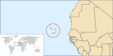 Cabo Verde Location