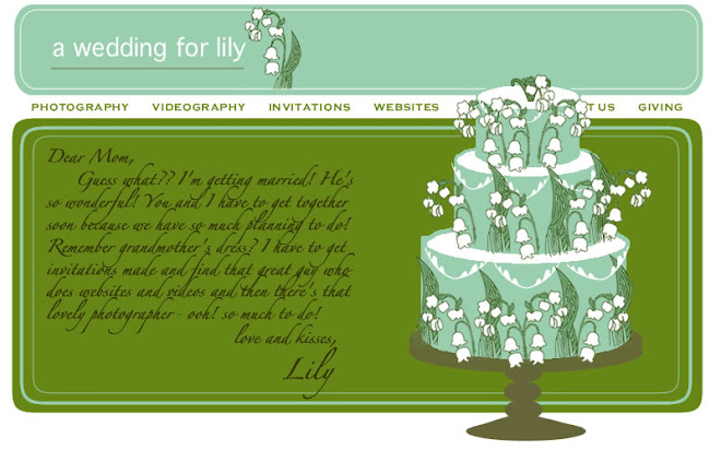 a wedding for lily