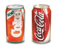 New Coke vs. Classic Coke